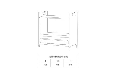 Accent Service Cabinet