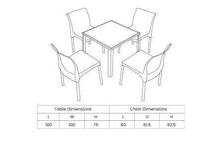 Bahama Dining Set