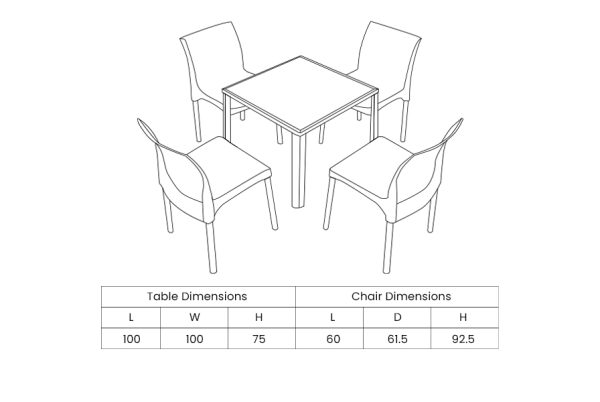 Bahama Dining Set