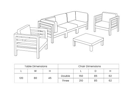 Brisbane Patio Set