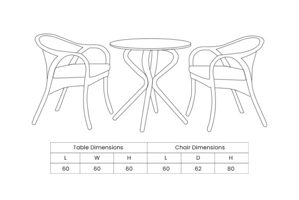 Cumberland Balcony Set