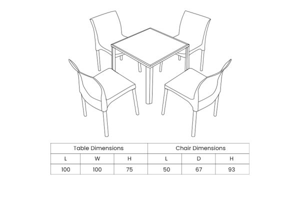 Eaton Dining Set - S