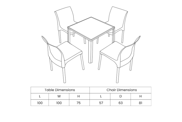 Ibiza Dining Set