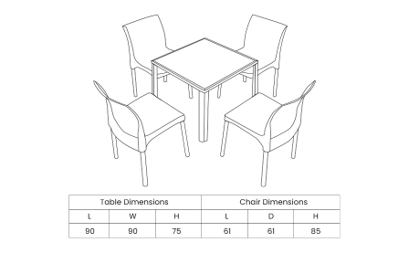 Java Dining Set