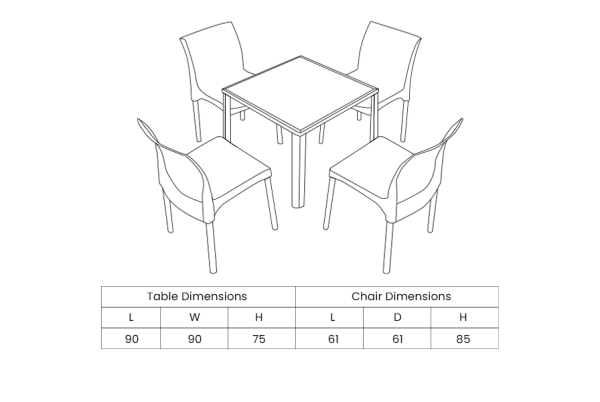 Java Dining Set