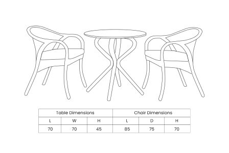 Orkney Balcony Set