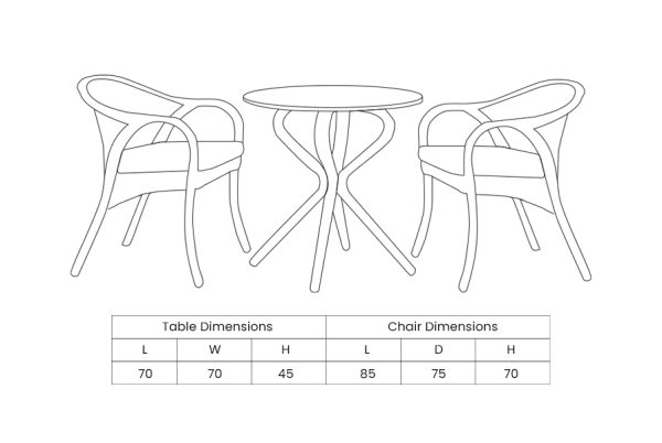 Orkney Balcony Set