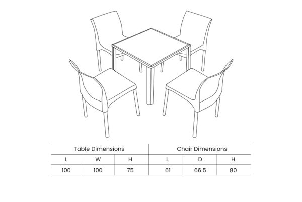 Sunbry Dining Set