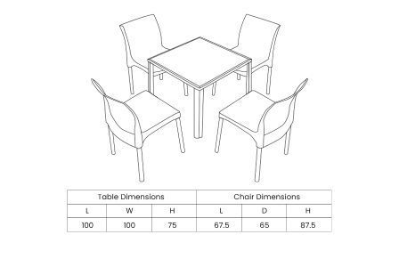 Toscana Dining Set
