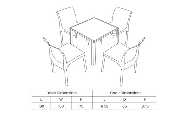 Toscana Dining Set