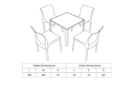 Madrid Dining Set